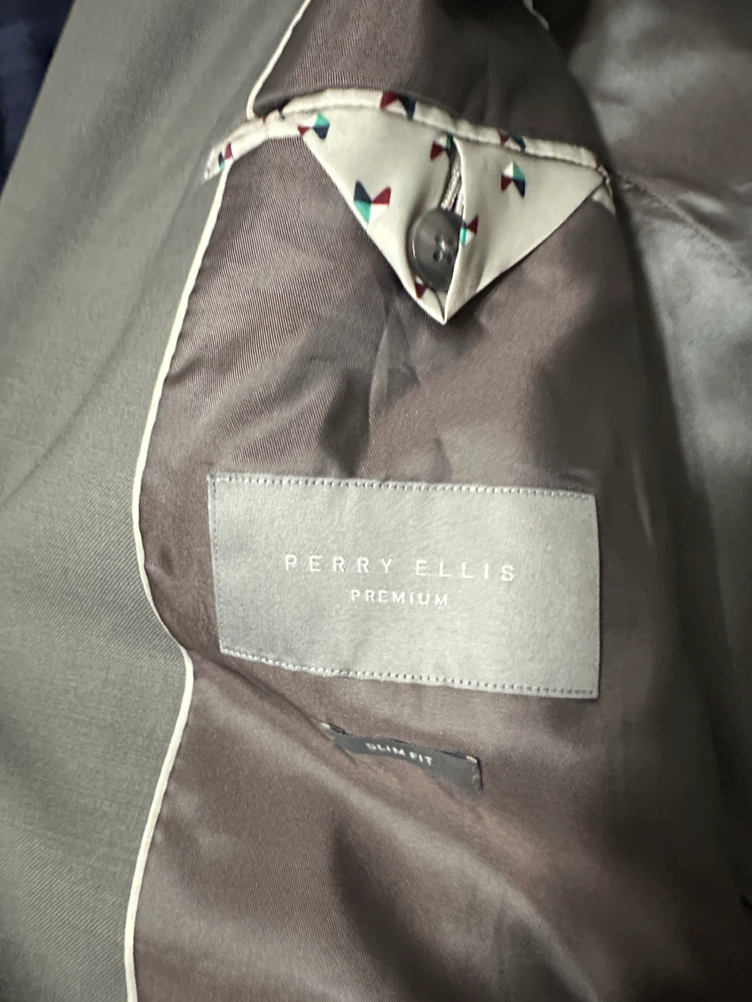 Perry Ellis Premium Slim Fit Suit Gray - photo 5