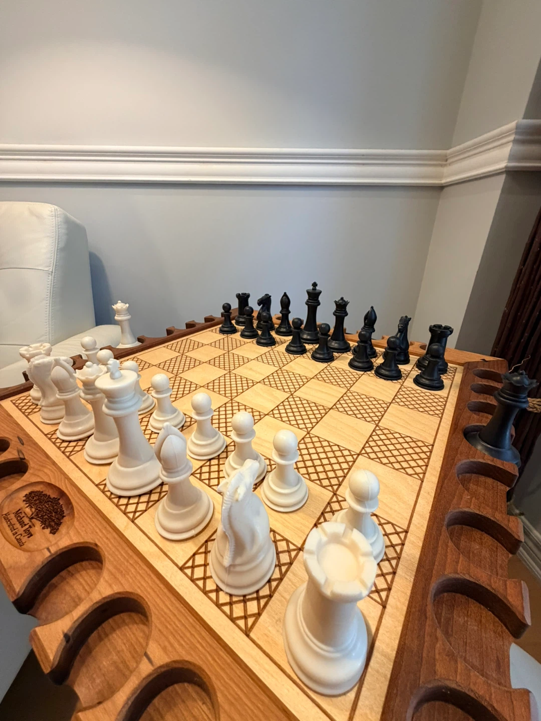Michaud Toys Handcrafted Chess Table