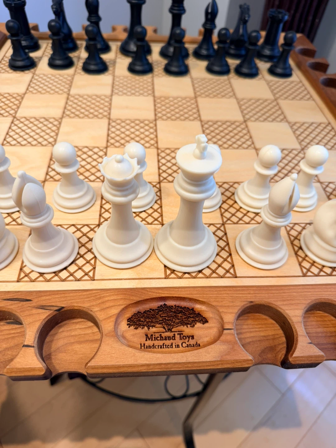 Michaud Toys Handcrafted Chess Table - photo 2