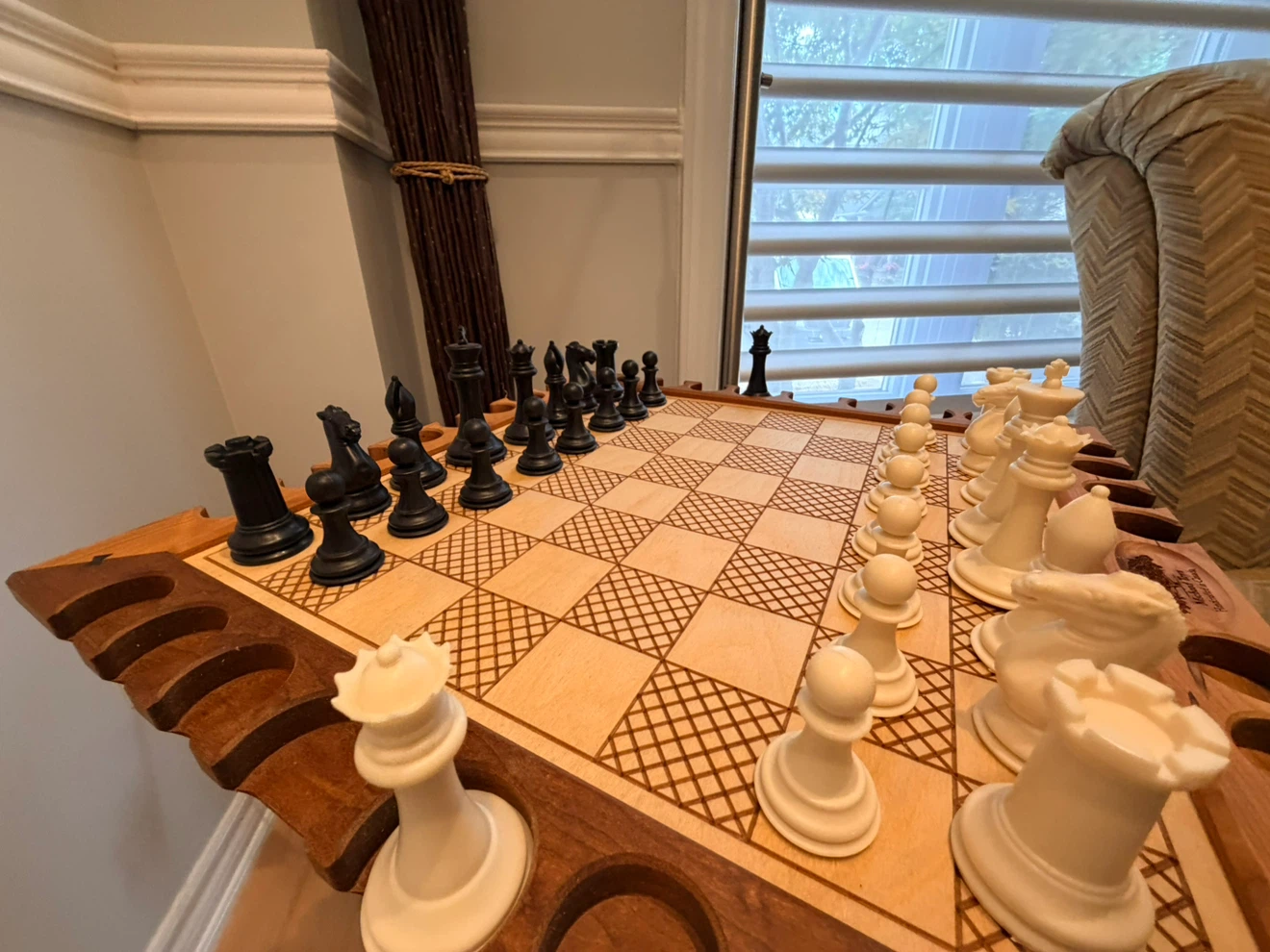 Michaud Toys Handcrafted Chess Table - photo 3