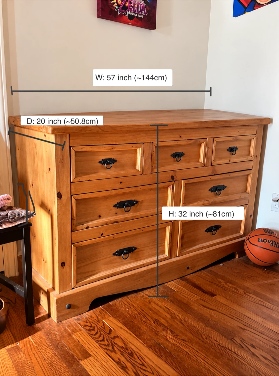 Solid Wood Dresser - photo 2