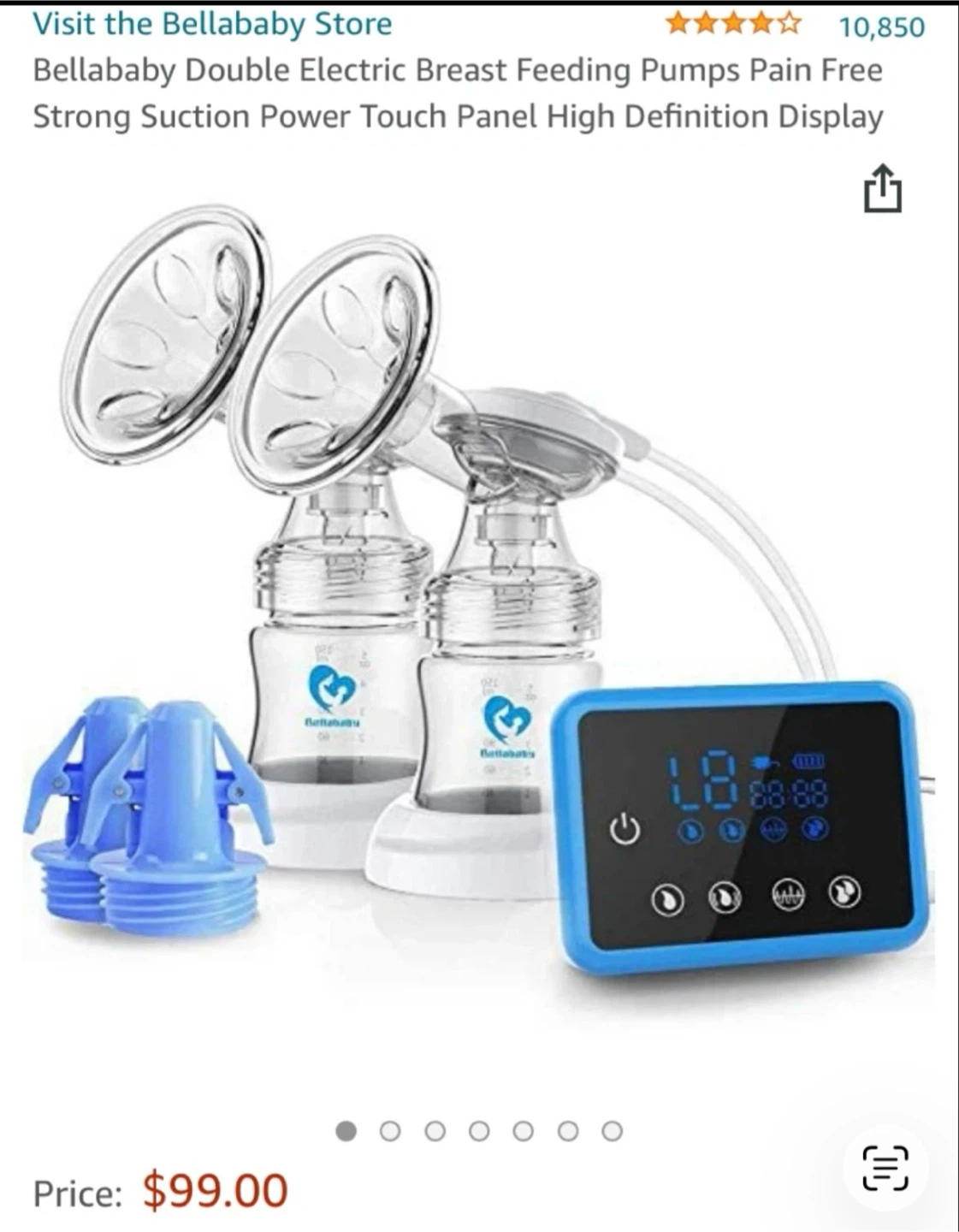 Bellababy Double Electric Breast Pump