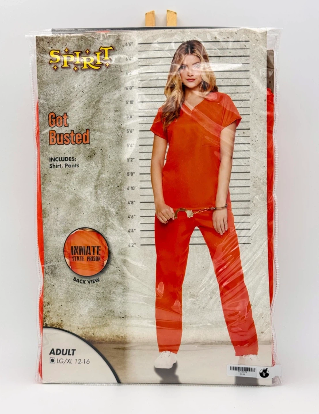 Spirit Halloween Inmate Costume Plus size