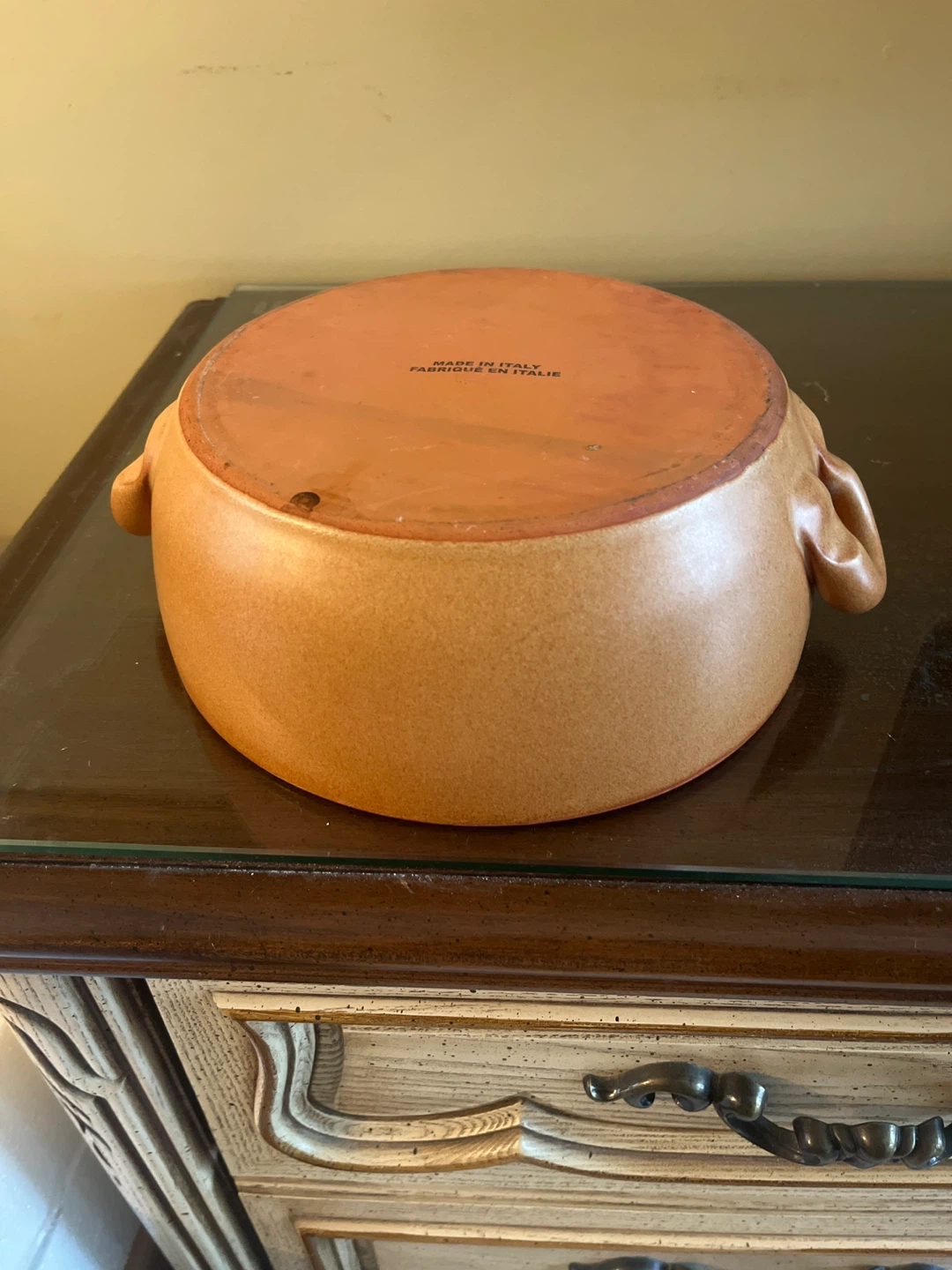 Italian Terracotta Serving Bowl - photo 4