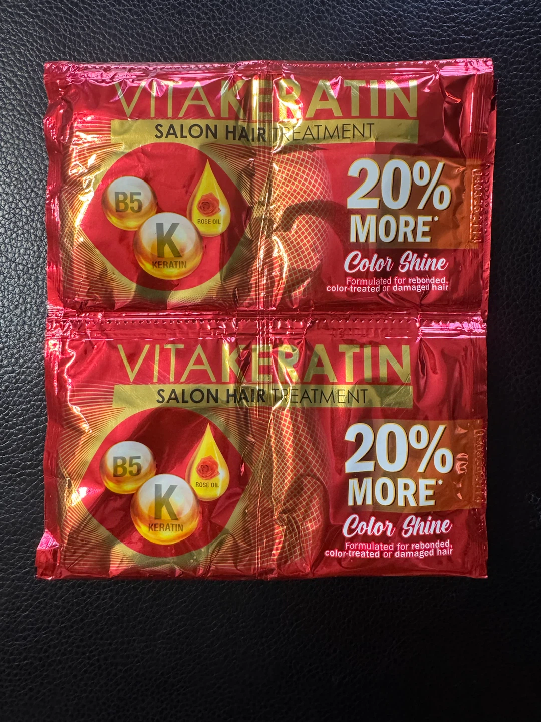 Assorted Hair Treatment and Conditioner Sachets