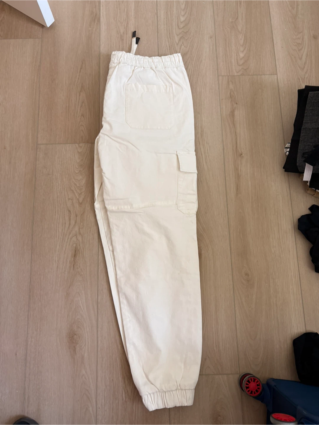 Bershka Off-White Cargo Joggers 🏈 - photo 2