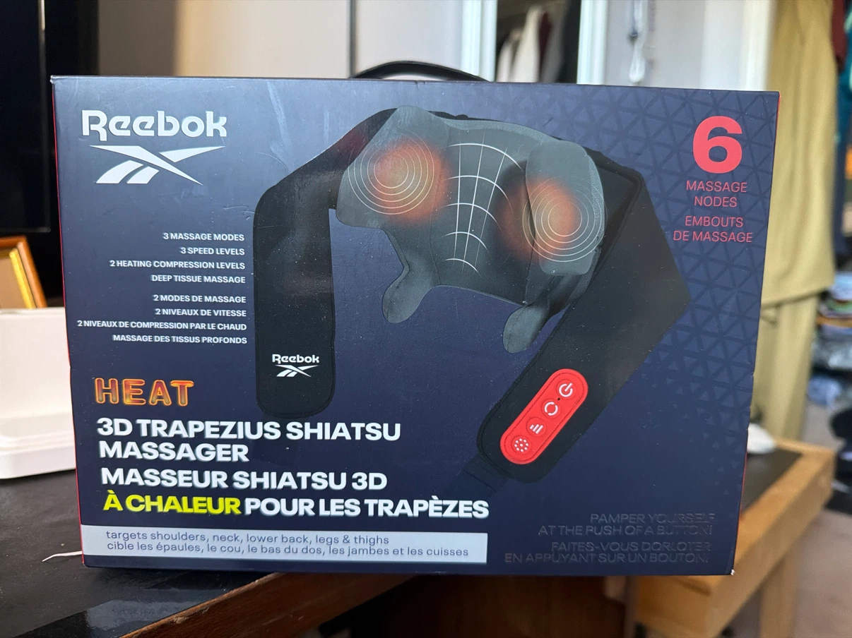 Reebok 3D Trapezius Shiatsu Massager