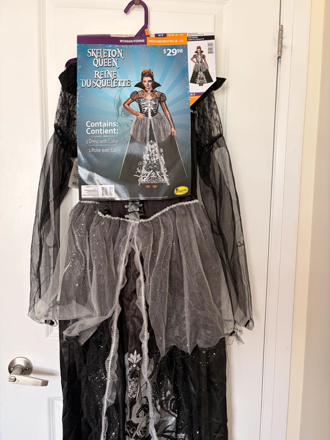 Skeleton Queen Costume Medium - photo 2