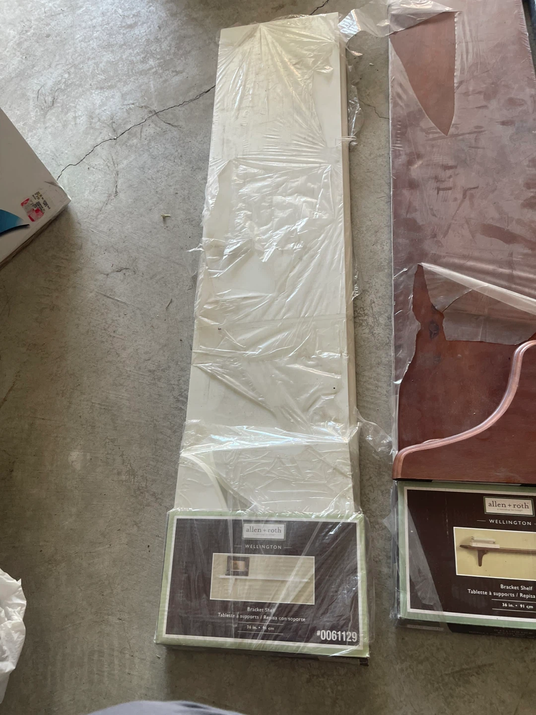 3 Allen + Roth Wellington Bracket Shelves 🏈 - photo 4