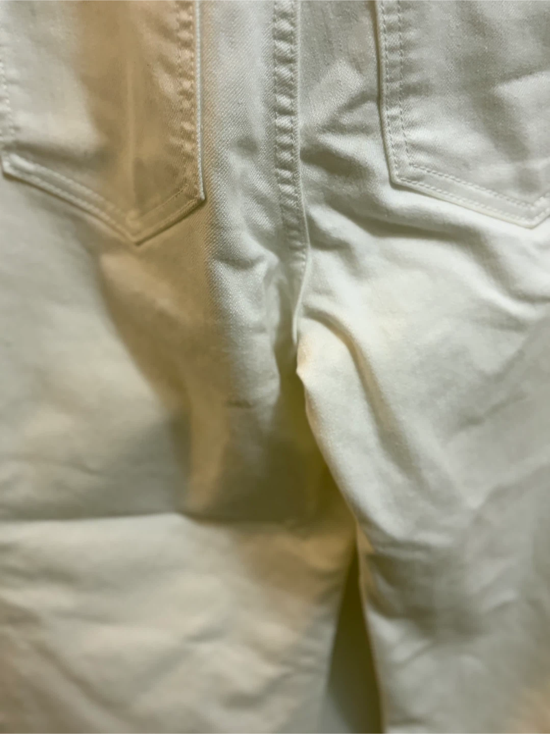 Tory Burch White High-Rise Button-Fly Jeans Size 24 - photo 2