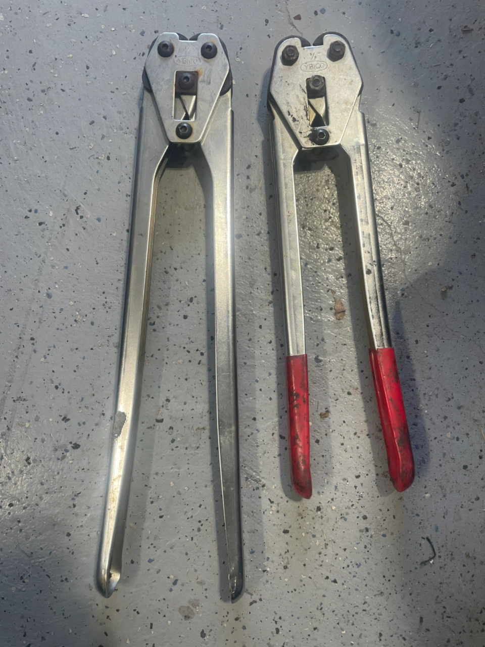 Two Ybico Strapping Sealers