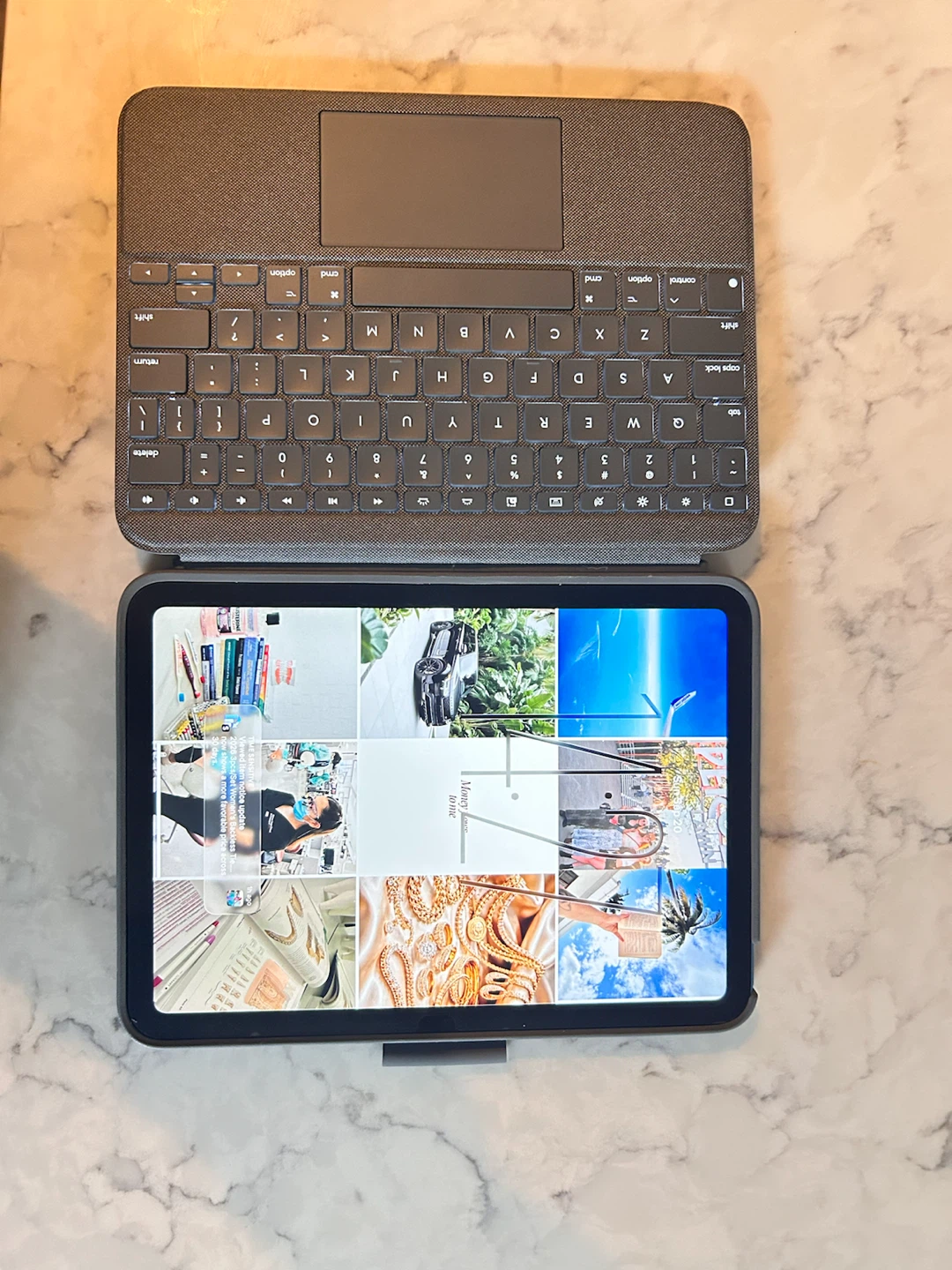 iPad 11 w Logitech keyboard case &Apple Pencil. - photo 2
