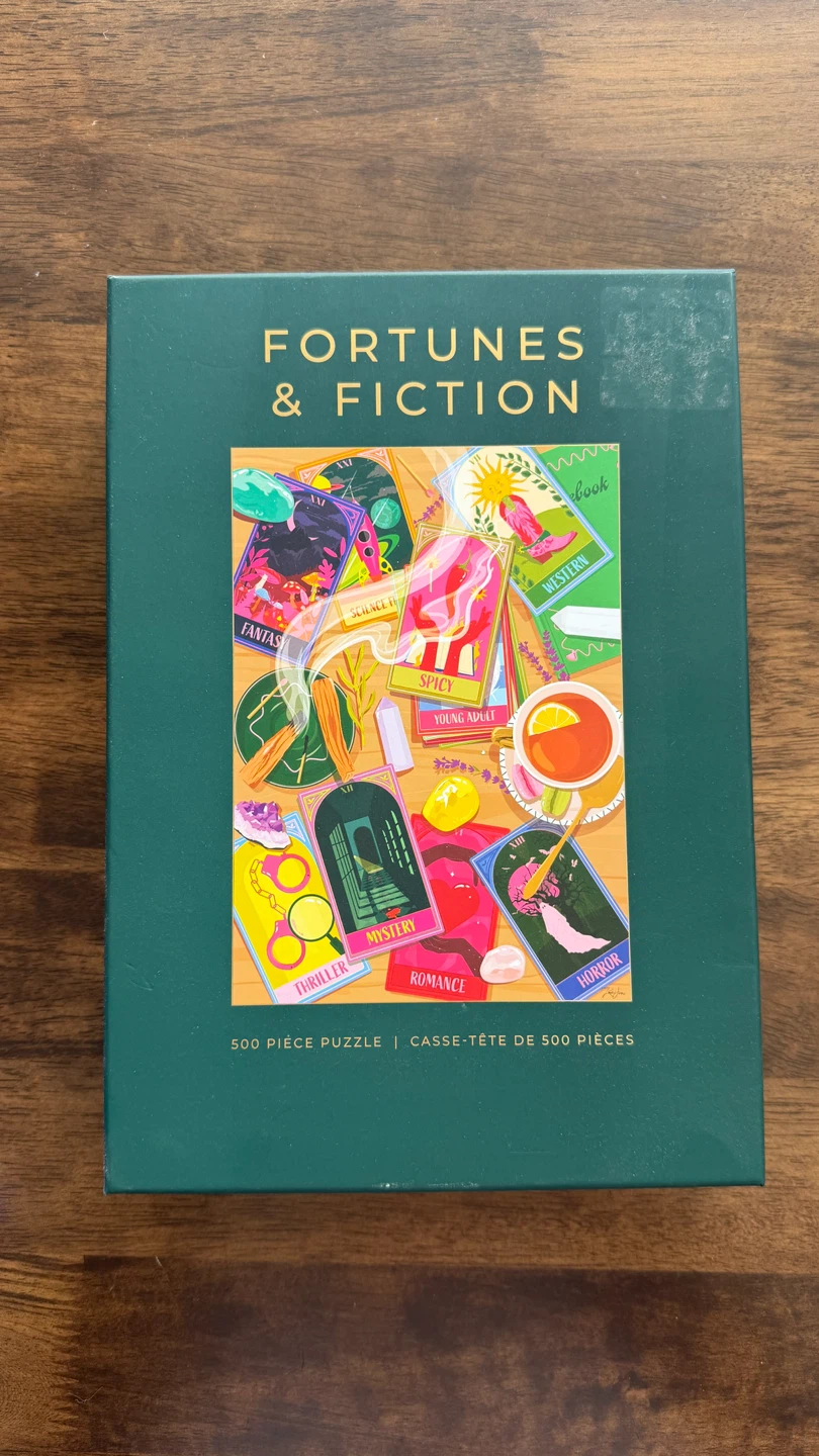Fortunes and Fiction 500 piece puzzle