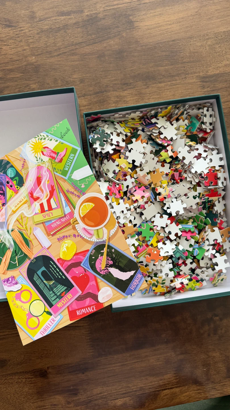 Fortunes and Fiction 500 piece puzzle - photo 2