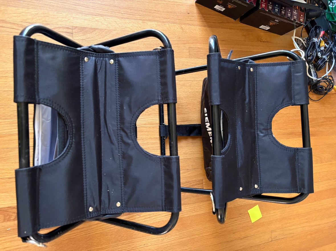 Siemens Folding Cooler Chair