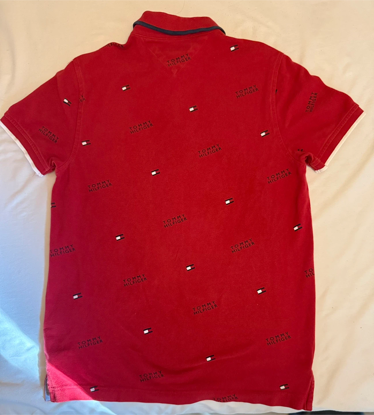 Tommy Hilfiger Red Polo Shirt Small - photo 4