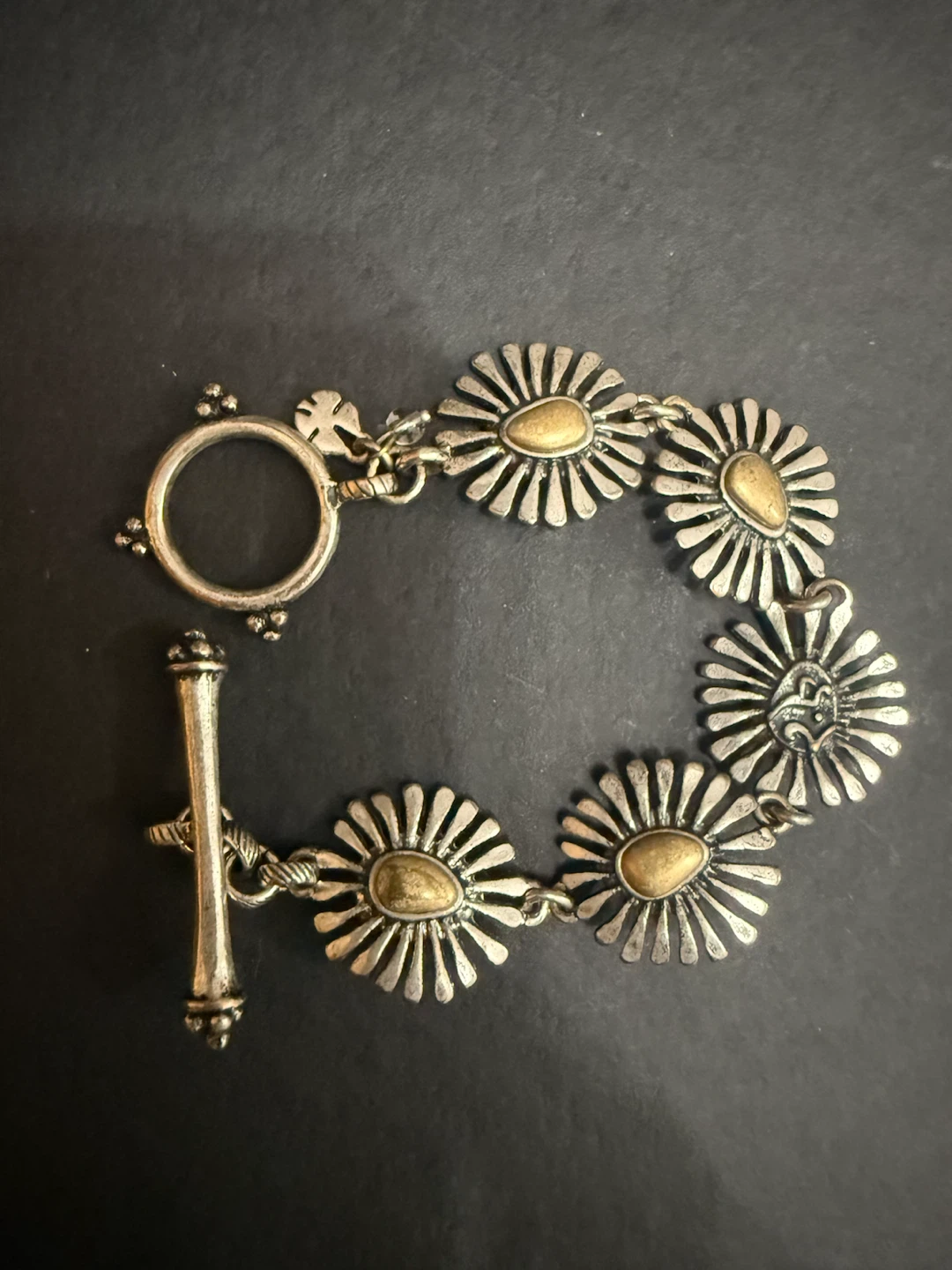 🏈Lucky Brand Daisy Toggle Bracelet - photo 3