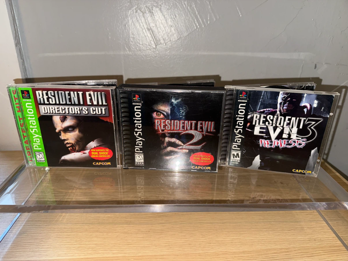 Resident Evil PlayStation Game Bundle