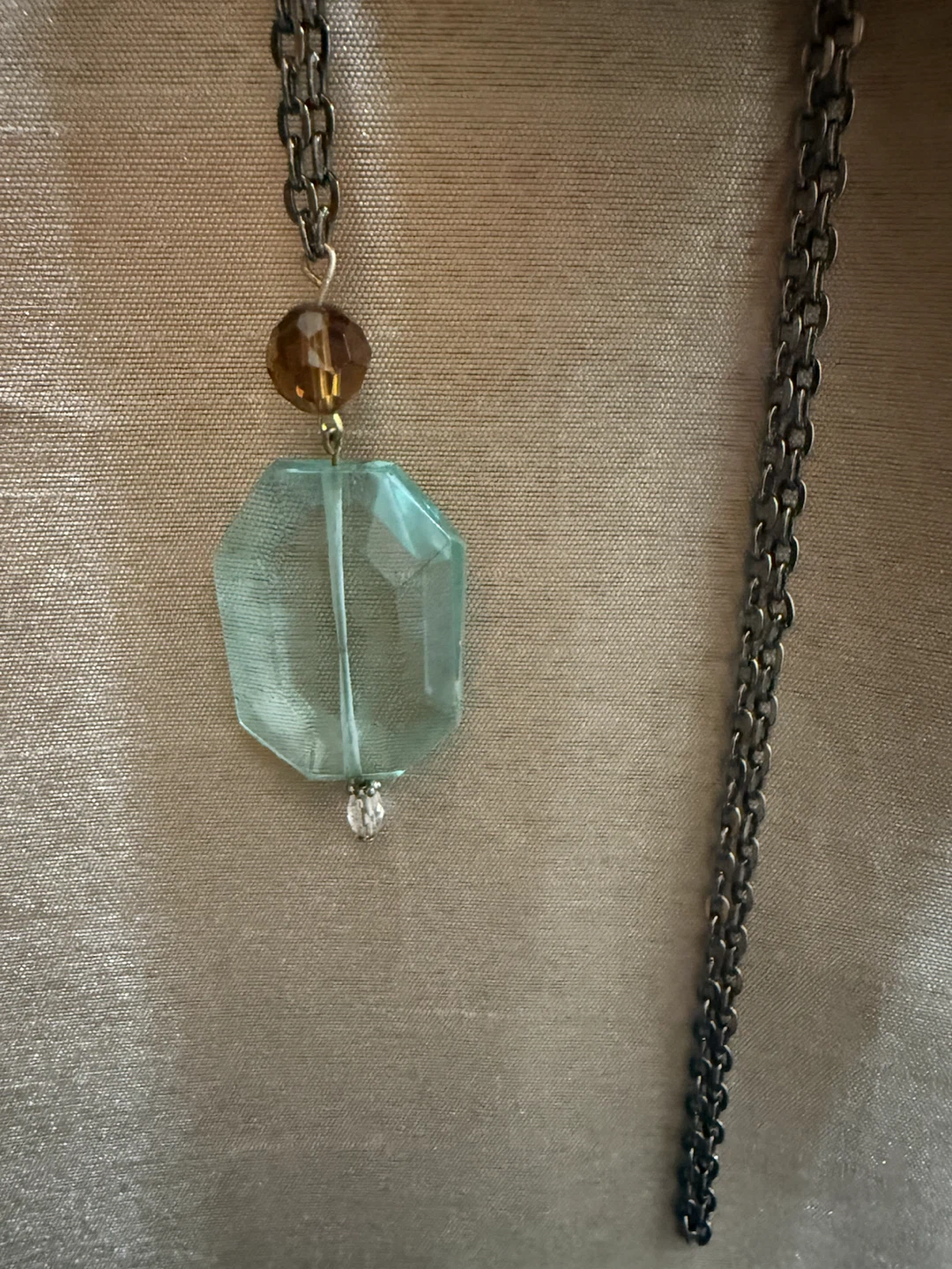 🏈Crystal Pendant Necklace - photo 2