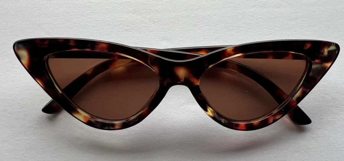 Tortoiseshell Cat-Eye Sunglasses - photo 2