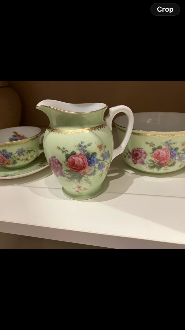 LUNCH &TEA SET  Epiag Czechoslovakian Floral Tea Set - photo 2