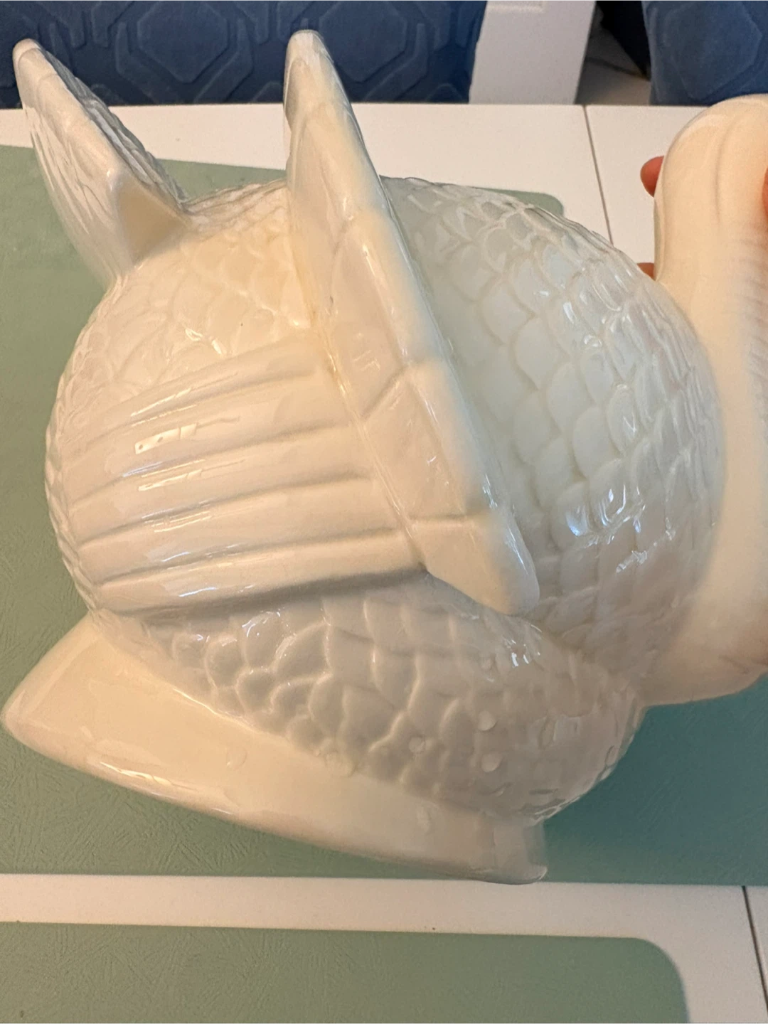 Ceramic Turkey Serving Bowl - photo 3