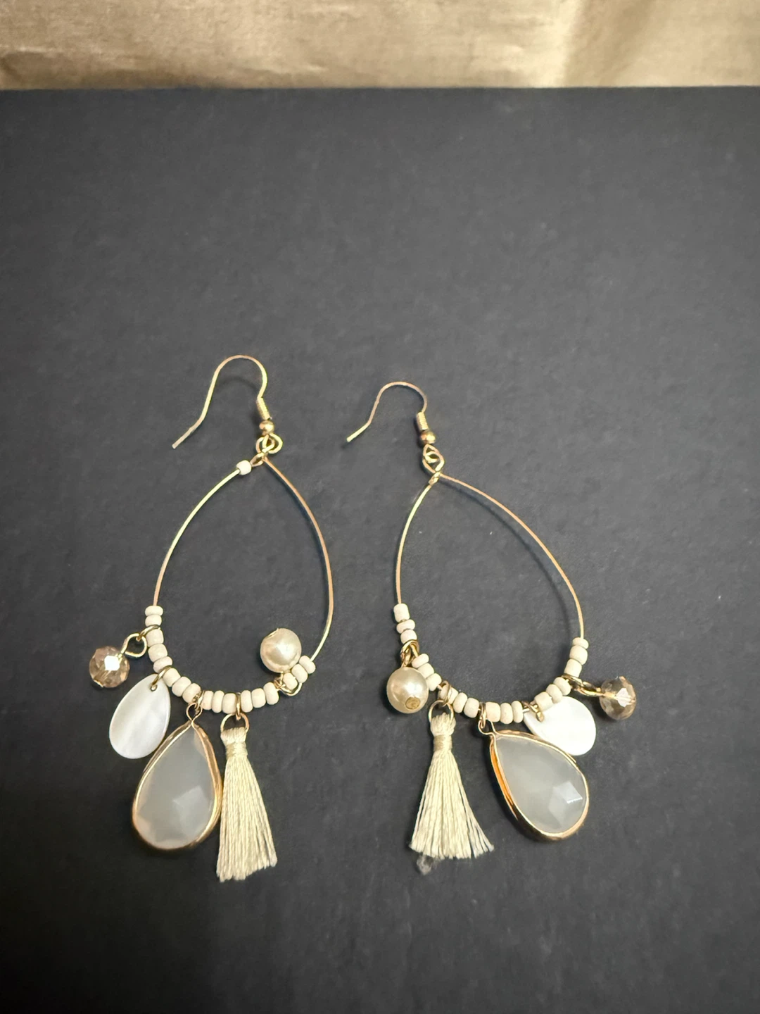 🏈Boho Teardrop Tassel Earrings