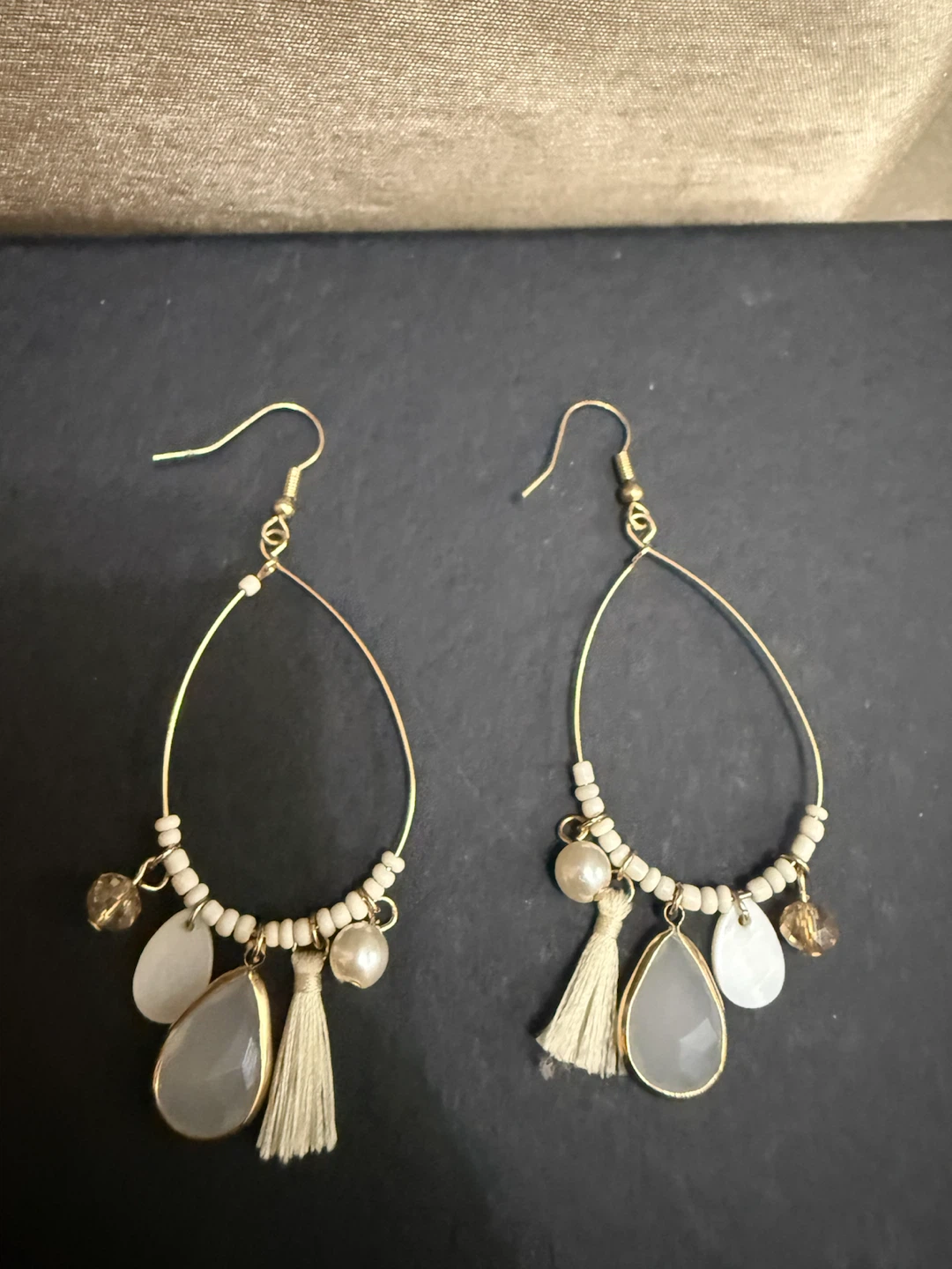 🏈Boho Teardrop Tassel Earrings - photo 2