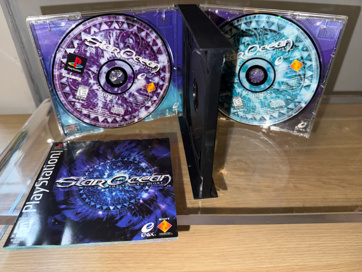 Star Ocean The Second Story PlayStation Game - photo 3