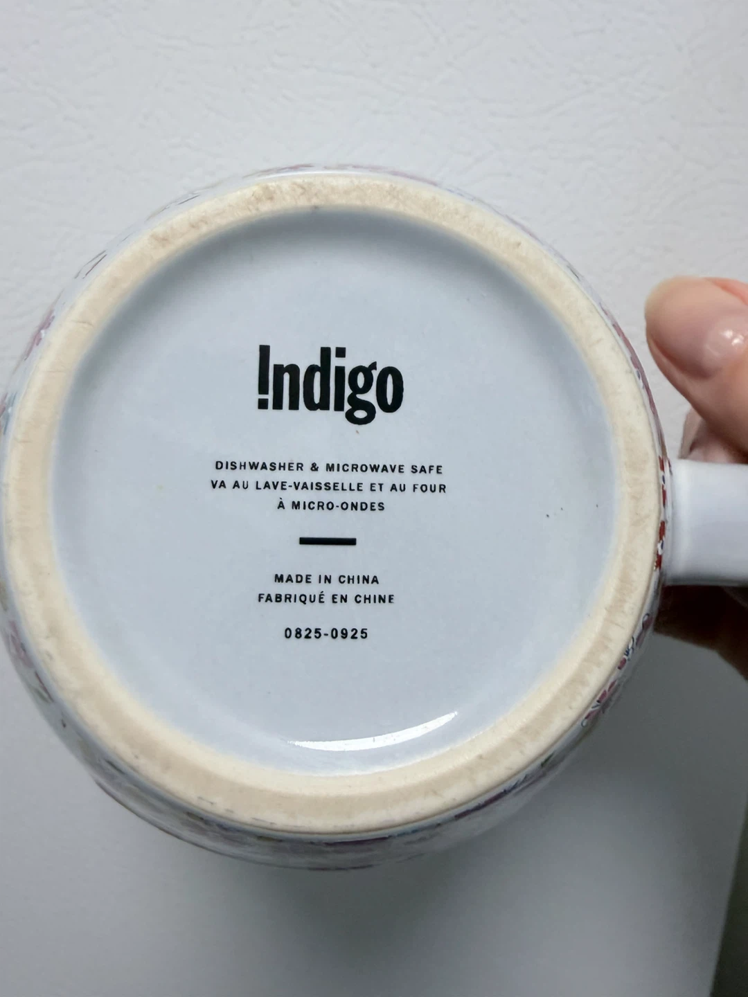 Indigo “Too Pretty To Work” Floral Mug - photo 3