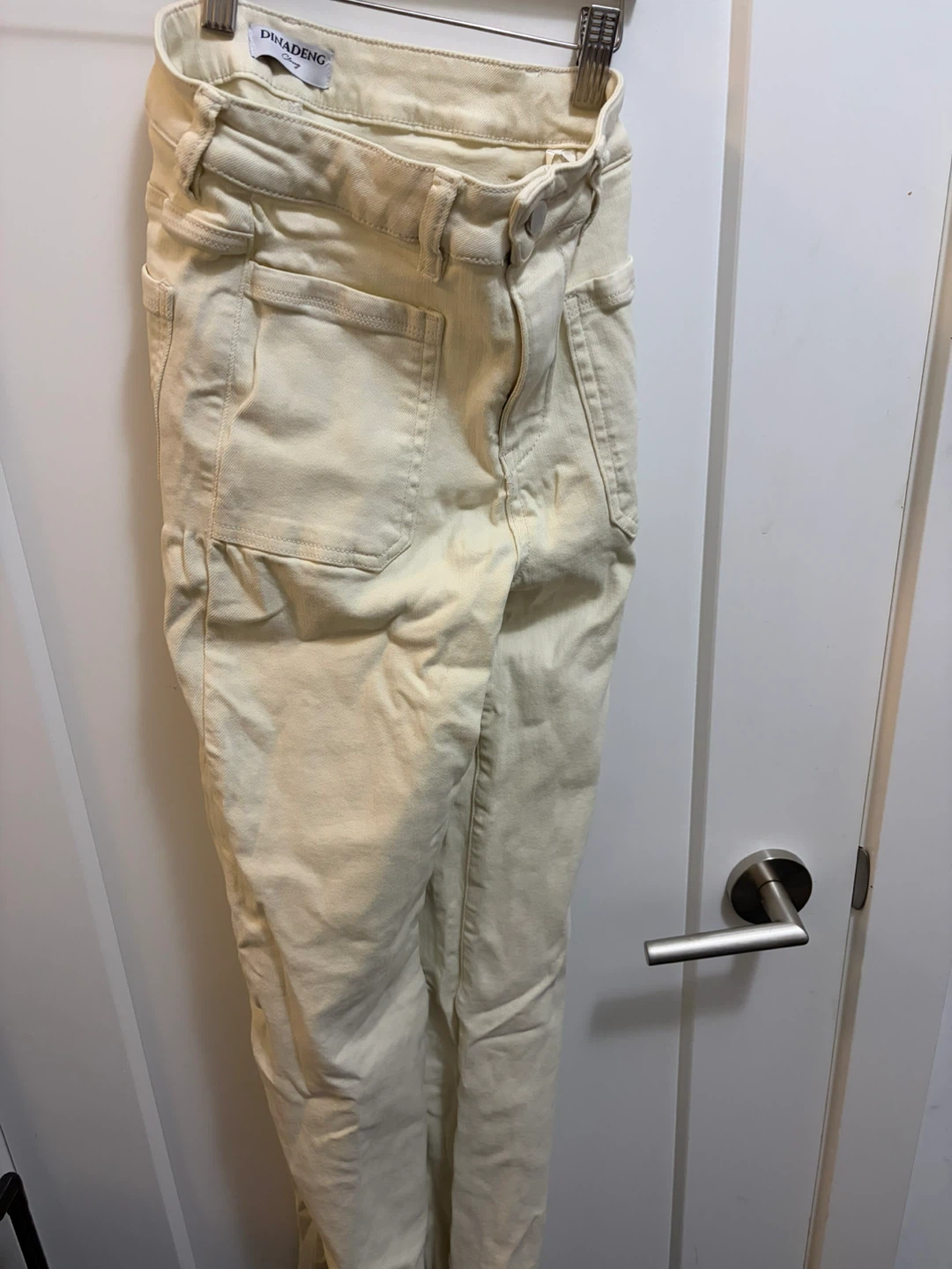 Dinadeng Classy cream denim pants - photo 2
