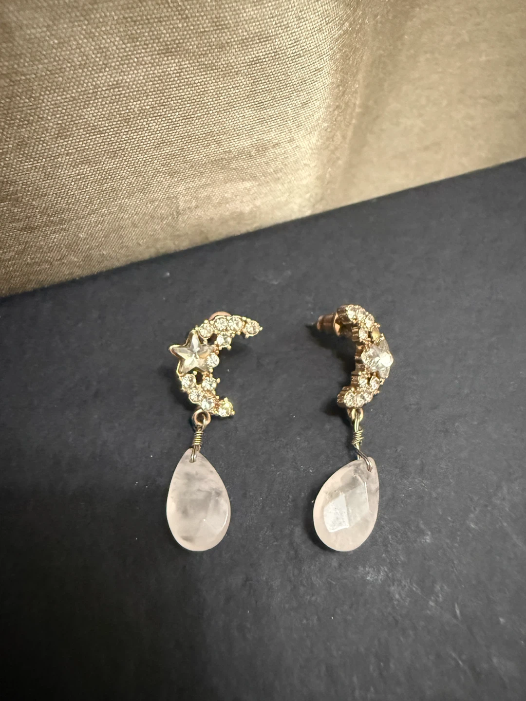 🏈Moon and Star Dangle Earrings