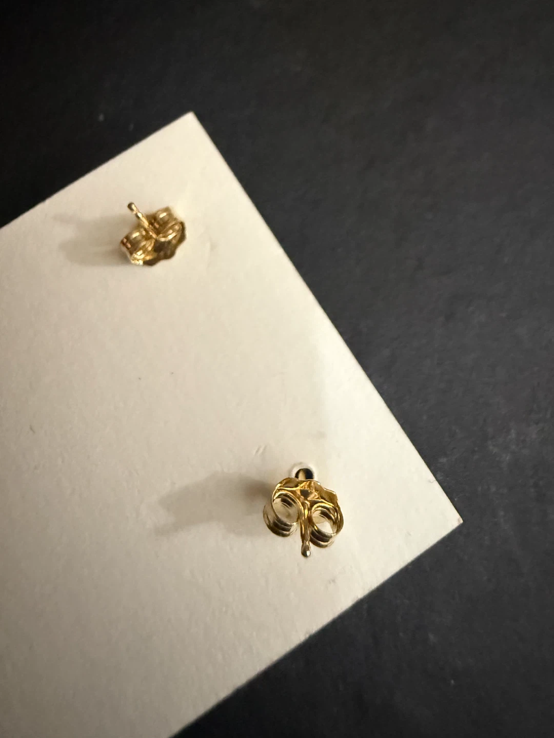 🏈AURATE New York Gold Stud Earrings - photo 2