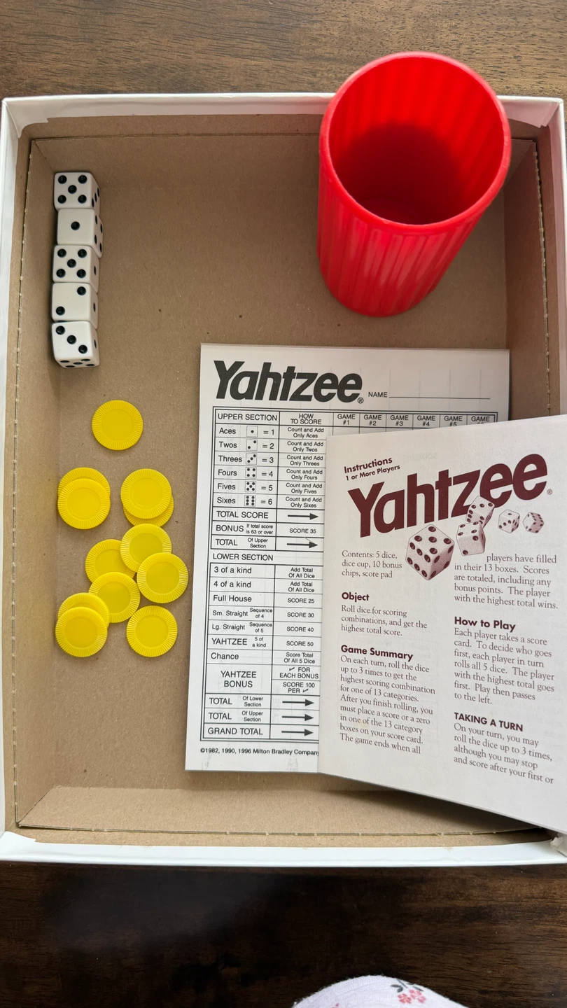 Yahtzee Dice Game - photo 2