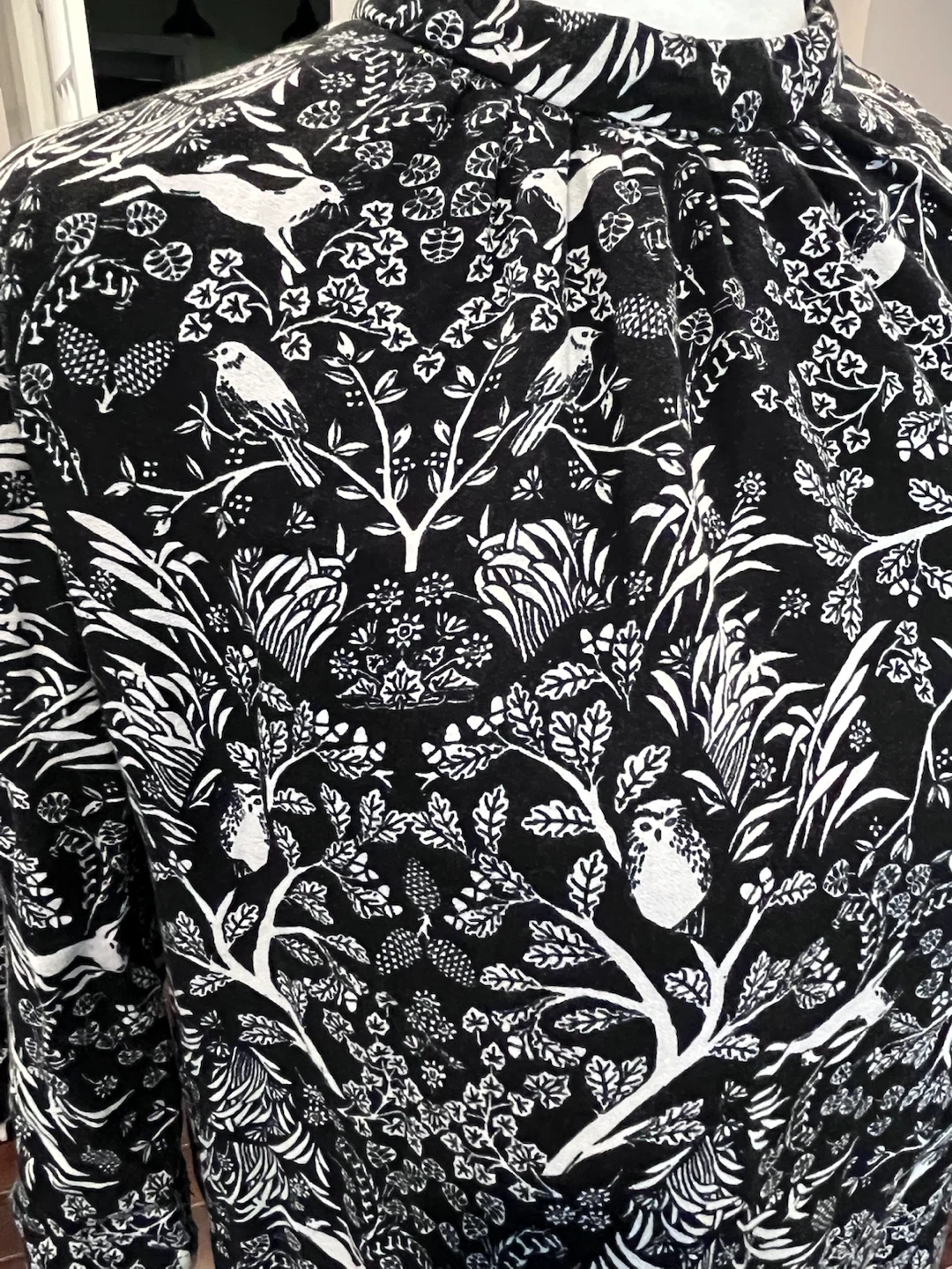 Old Navy black and white patterned dress - photo 3