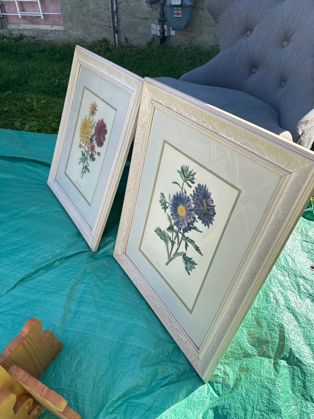 Set of 2 Floral Botanical Art Prints 🏈 - photo 3