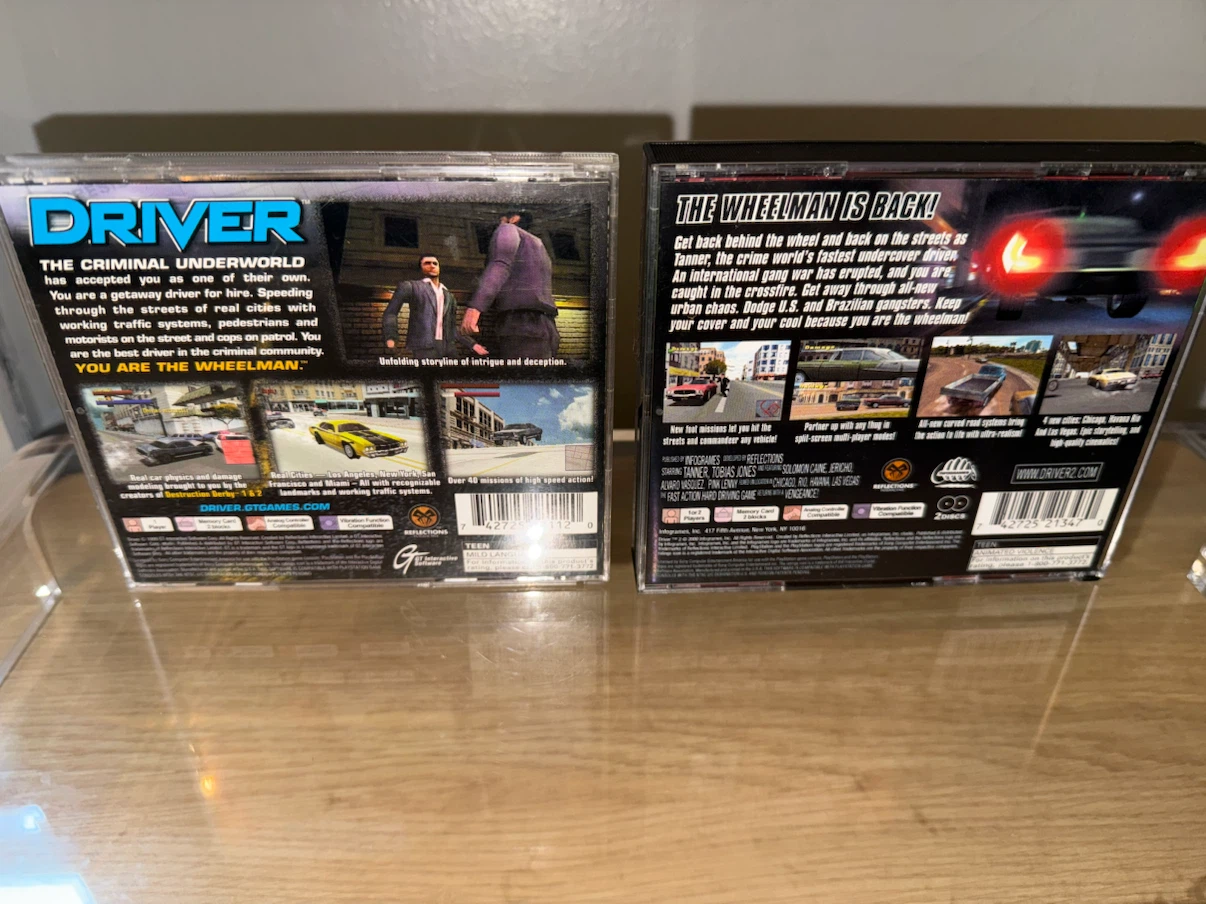 Driver and Driver 2 for PlayStation - photo 2