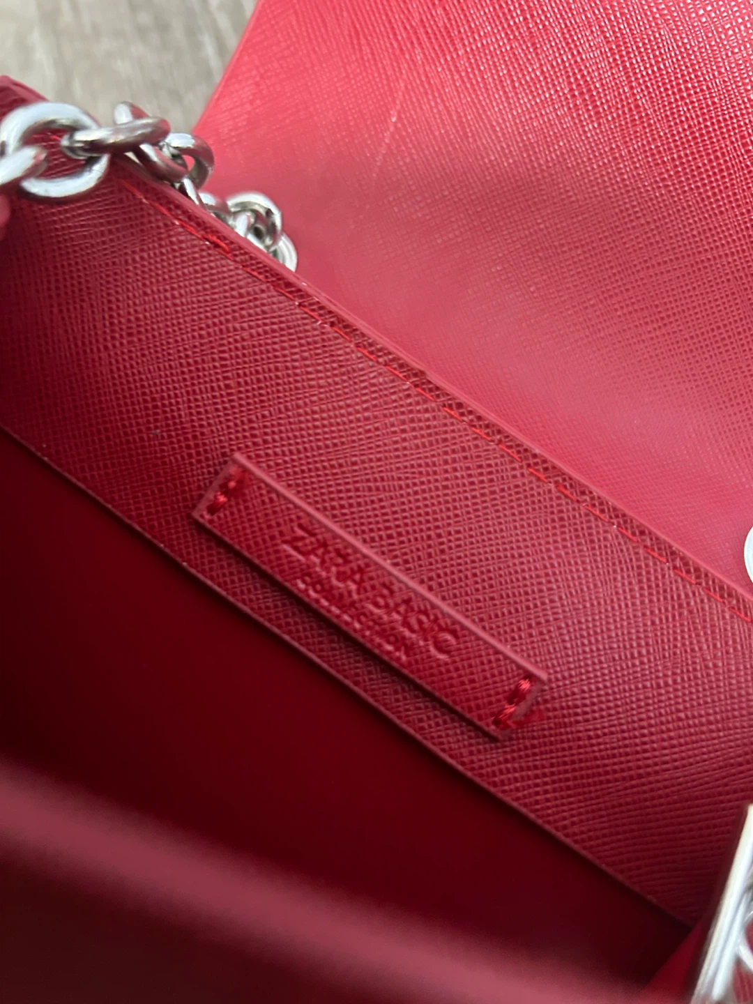 Zara Basic Red Crossbody Bag - photo 3