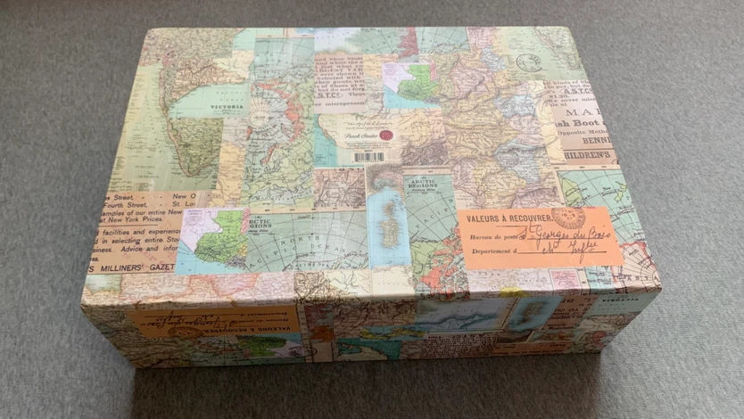 Large Decorative Storage Box 🏈 - photo 3