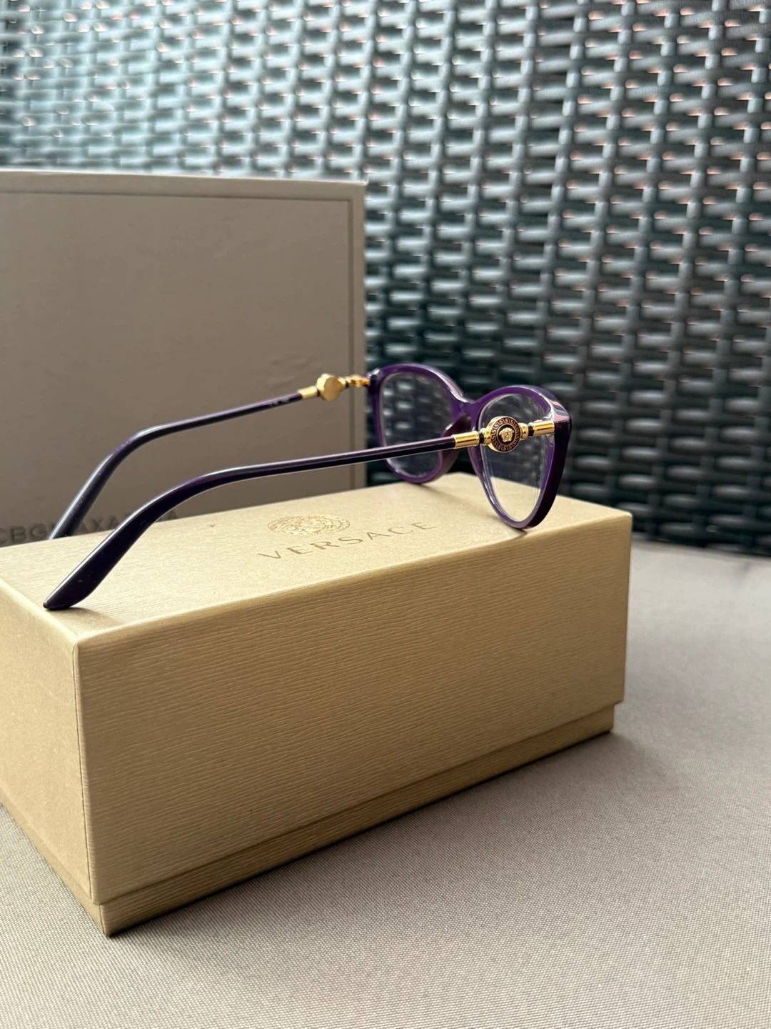 Versace Eyeglasses Purple/Gold - photo 2