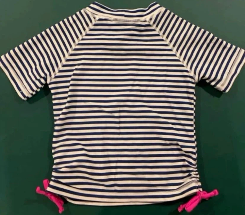 🏈 EUC Tommy Bahama Girls Swim Shirt Size 5 - photo 5