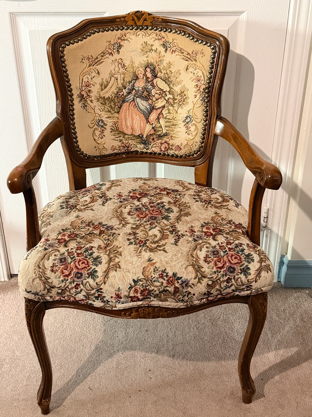 Vintage French Style Accent Chair (set of 2) - photo 2