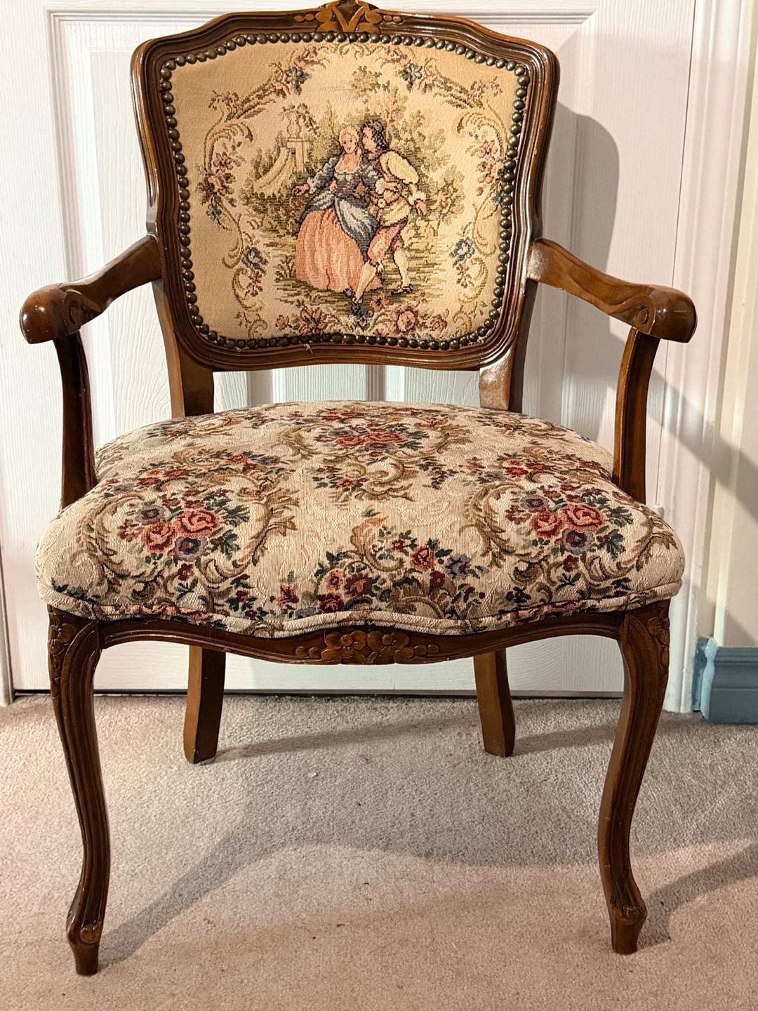 Vintage French Style Accent Chair (set of 2) - photo 3