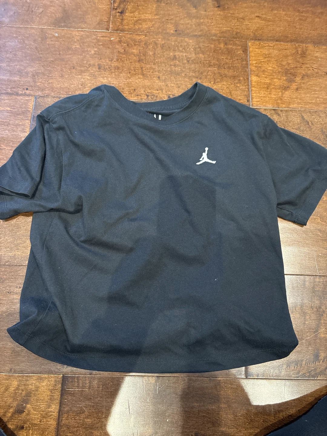 Kids Jordan Black T-Shirt size large (12-13)