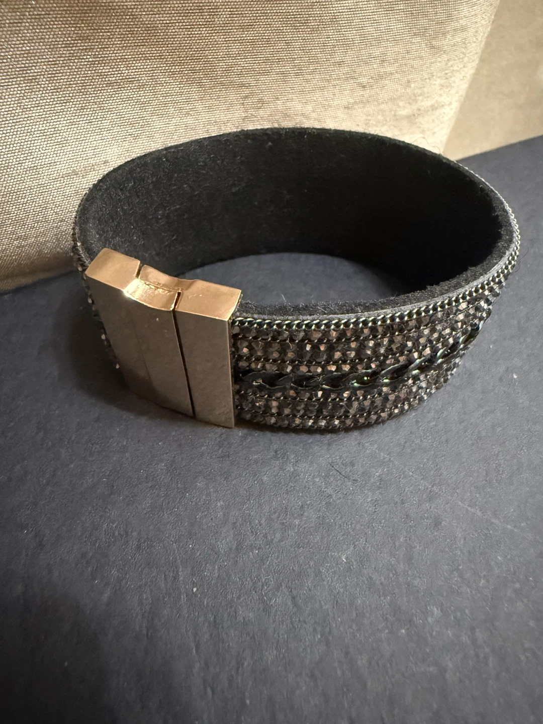 🏈Sparkly Rhinestone Cuff Bracelet - photo 2