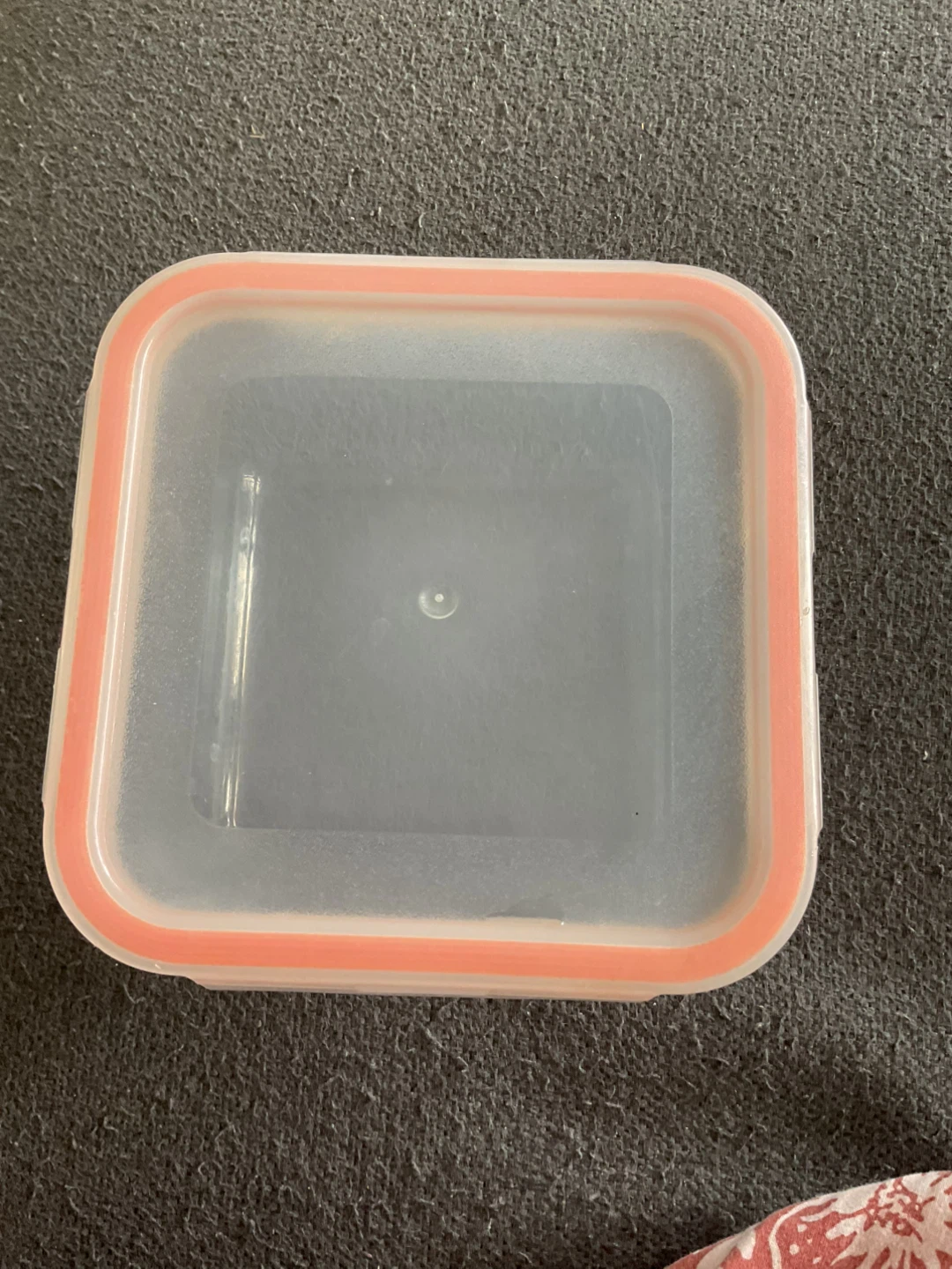 Clear Plastic Food Storage Container🏈