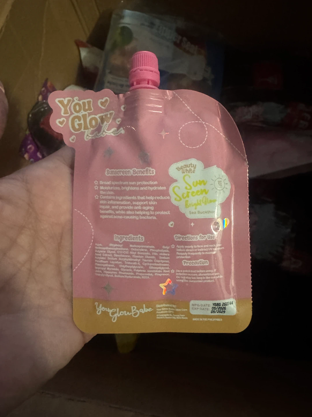 You Glow Babe Beauty White Sunscreen SPF 50 - photo 3