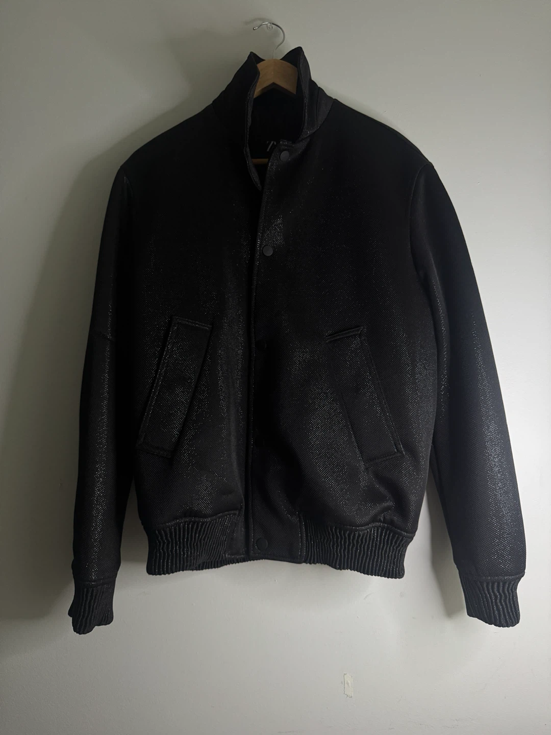 Zara Man Shimmer / Glitter Bomber Jacket – Size Small