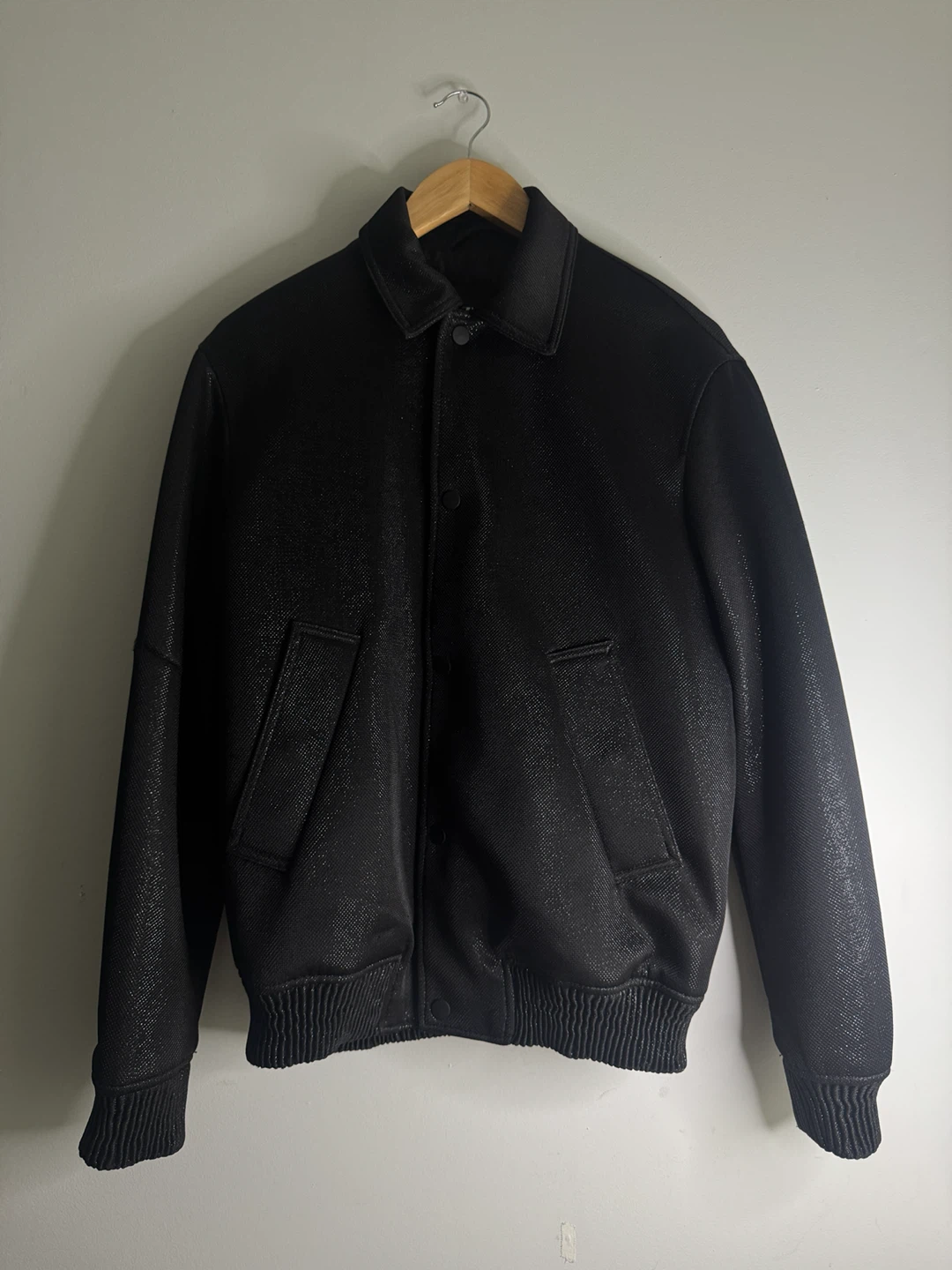 Zara Man Shimmer / Glitter Bomber Jacket – Size Small - photo 3