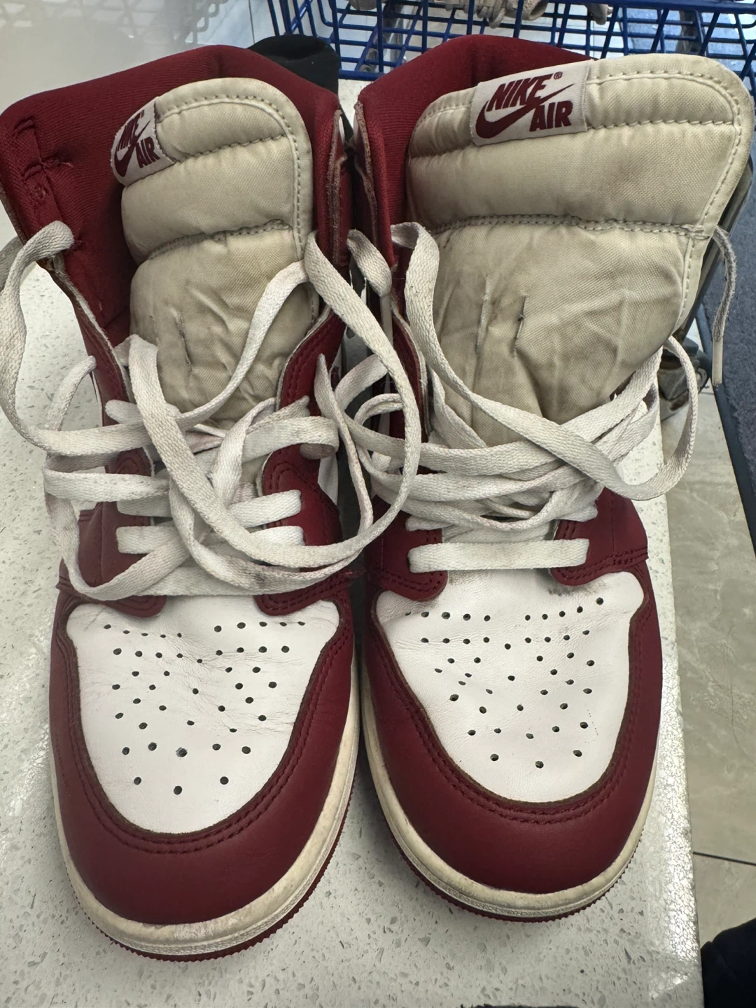 Nike Air Jordan 1 High Red and White